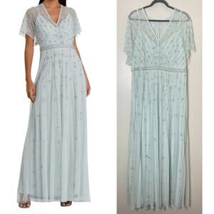 NWT MAC DUGGAL DRESS GOWN MOTHER OF THE BRIDE FORMAL EVENING WEDDING GUEST